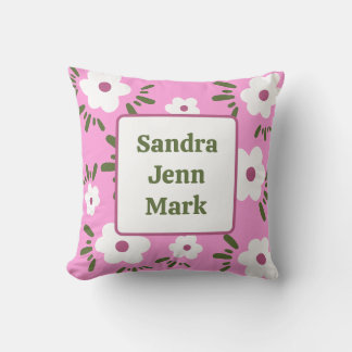 Happy Flowers Cushion