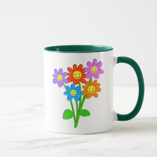 Happy Flowers Mug