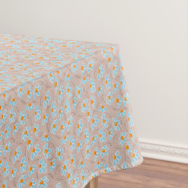 Happy Flowers Tablecloth (In Situ)