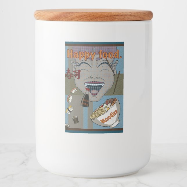 Happy food label (Front)