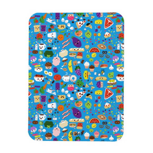 Happy Food Magnet (Vertical)