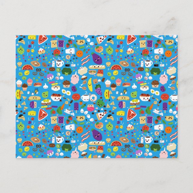 Happy Food Postcard (Front)