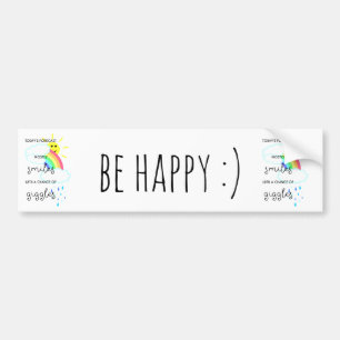 Happy Forecast Bumper Sticker
