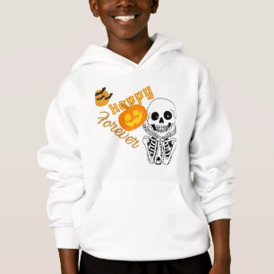 Happy Forever Halloween Kids T-Shirt – Cute Skelet