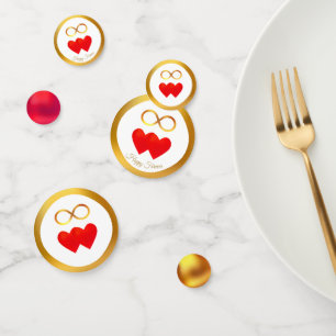 Happy Forever Wedding Anniversary Confetti