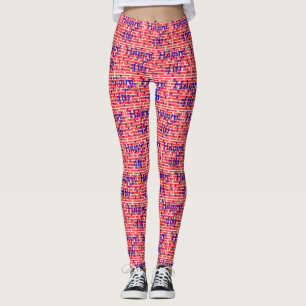 Happy Fourth Leggings