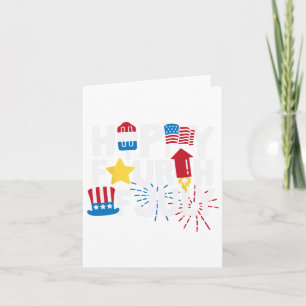 Happy Fourth Of July  Card