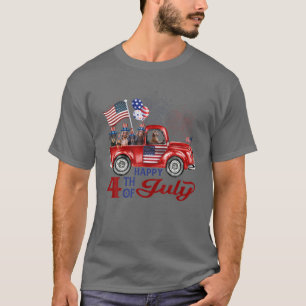 Happy Fourth Of July Dachshund T-Shirt