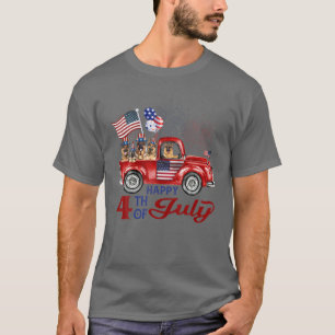 Happy Fourth Of July German Shepherd T-Shirt