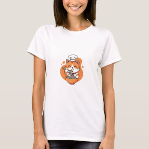 Happy Fox Chef T-Shirt