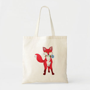 Happy Fox Tote Bag