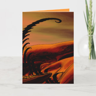 Happy fractalling holiday card