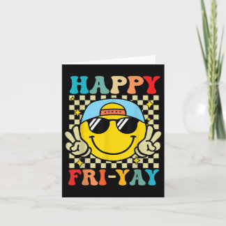 Happy Fri-yay Funny Fri Yay Teacher Student Friday Card