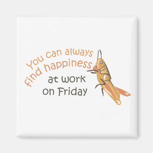 Happy Friday Magnet