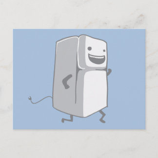 Happy Fridge Postcard