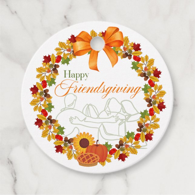 Happy Friendsgiving Tag (Front)