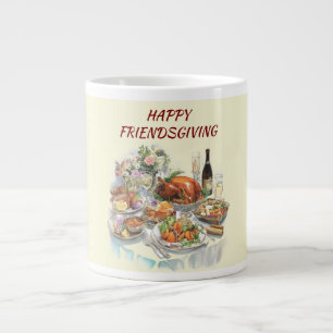 Happy Friendsgiving Thanksgiving Mug