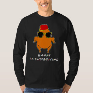 Happy Friendsgiving Turkey Friends Giving Boys T-Shirt