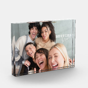 Happy Friendship Day BESTIES FOREVER Photo Block