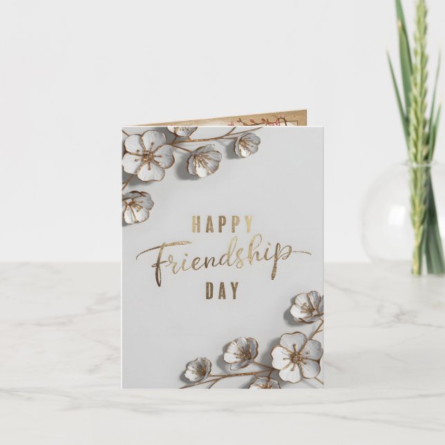 Happy friendship day card (Front)
