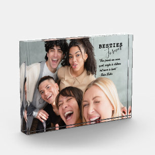 Happy Friendship Day QUOTES besties forever Photo Block