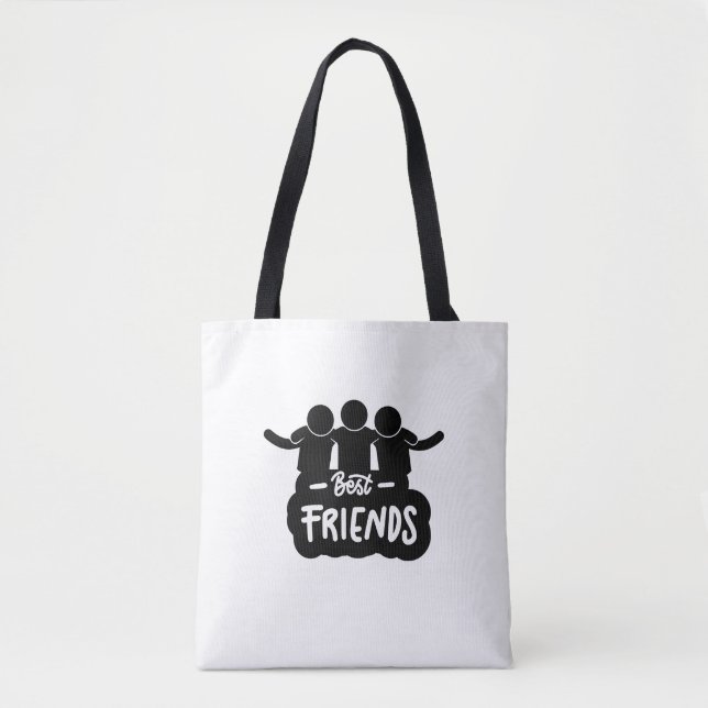 happy friendship day tote bag (Front)