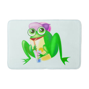 Happy Frog Bath Mat