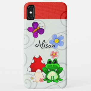 Happy Frog In Spring NAMED Case-Mate iPhone Case