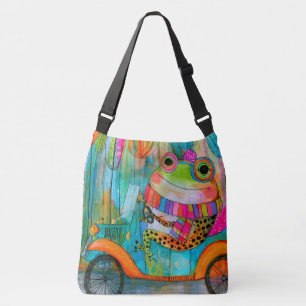 Happy Frog Joyful Roadside Adventure Crossbody Bag
