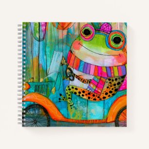 Happy Frog Joyful Roadside Adventure Notebook
