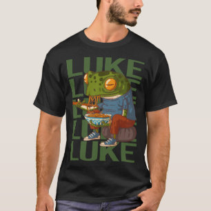 Happy Frog - Luke Name T-Shirt