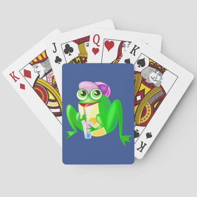 Happy Frog Playing Cards (Back)