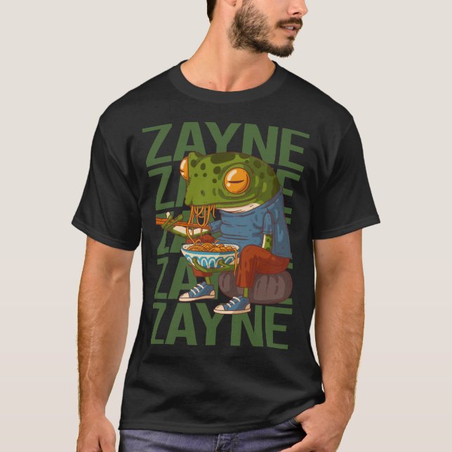 Happy Frog - Zayne Name T-Shirt (Front)