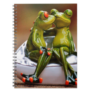 Happy Frogs Spiral Notebook