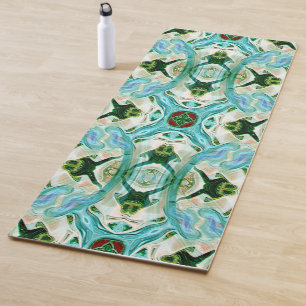 Happy frogs..... yoga mat