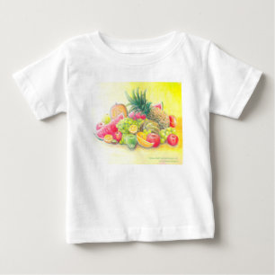 Happy fruits   baby T-Shirt