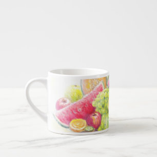 Happy fruits   espresso cup