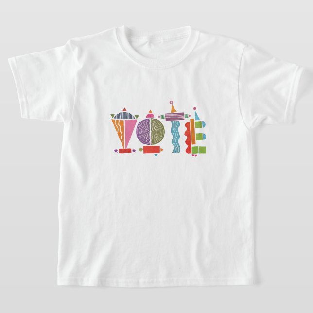 Happy Fun Vote / GOTV T-Shirt (Laydown)