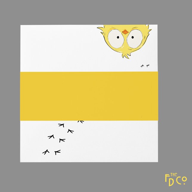 Happy Fun Yellow Belly Band Invitation Belly Band (Creator Uploaded)