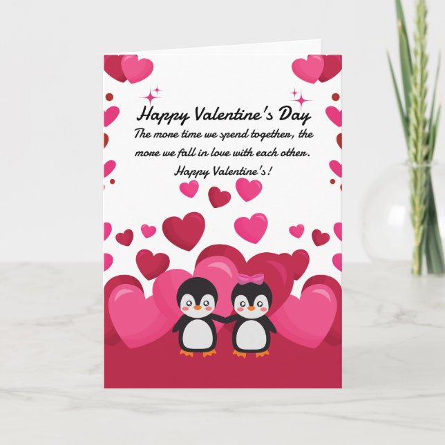 Happy Galentine's day girlfriends Valentine's day Holiday Card (Front)