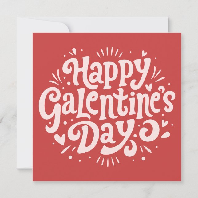 Happy Galentine's Day Invitation (Front)