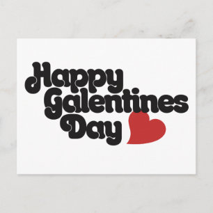 Happy Galentines Day Postcard