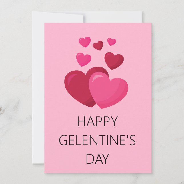 Happy Galentine's Valentine's holiday Card (Front)
