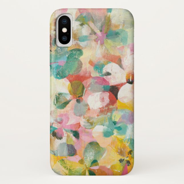 Happy Garden | Soft Pastel Petals Case-Mate iPhone Case (Back)