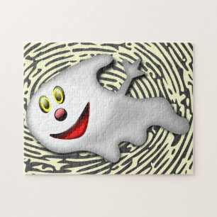 Happy Ghost - Jigsaw Puzzle