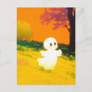 Happy Ghost Postcard