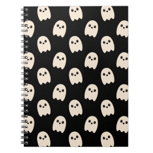 Happy Ghosts Spiral Notebook