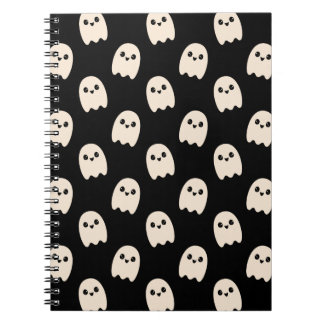 Happy Ghosts Spiral Notebook