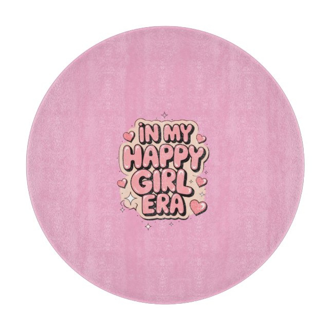 Happy Girl Era Cutting Board (Front)