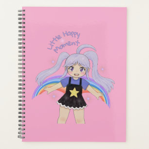 Happy Girl Hand Drawn Illustration – Little Happy Planner